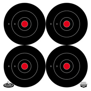 Birchwood Casey 35504 Dirty Bird  5.50 Bullseye Tagboard Hanging BlackWhite 12 PK - 35504 Birchwood Casey 35504 Dirty Bird  5.50 Bullseye Tagboard Hanging BlackWhite 12 PK - 35504