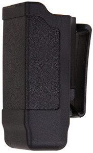 Blackhawk 410600PBK Single Mag Case  Matte Black Polymer Belt Clip Compatible w Double Stack 9mm10mm4045357 - 410600PBK