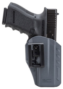 Blackhawk 417567UG A.R.C.  IWB Urban Gray Polymer Belt Clip Compatible wGlock 42 Belt 1.501.75 Wide Ambidextrous - 417567UG