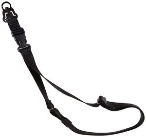 Blackhawk 70GS15BK Storm Rifle Sling Black Nylon Webbing 4664 OAL 2 Wide QD SinglePoint Design - 70GS15BK