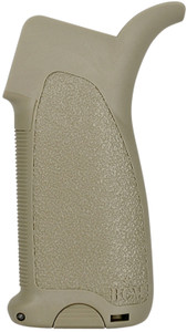 BCM GFGMOD1FDE BCMGunfighter Grip Mod 1 Made of Flat Dark Earth Polymer With Storage Compartment for ARPlatform - GFGMOD1FDE