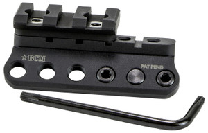 BCM 1913LMKM BCMGunfighter Modular Mount 1913 Picatinny RailKeyMod Black Aluminum - 1913LMKM