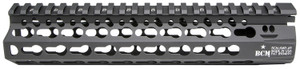 BCM KMRA9556BK KMR Alpha Handguard 9 Keymod Style Made of Aluminum with Black Anodized Finish for AR15 - KMRA9556BK