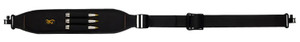 Browning 122199925 All Season  Black 26 40 OAL Padded Shoulder Strap with Ammo Loops Metal Sling Swivels - 122199925