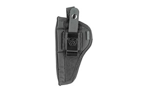 Bulldog FSN12 Extreme  OWB Black Nylon Belt LoopClip Fits SW J Frame Fits 34 Barrel Ambidextrous - FSN12