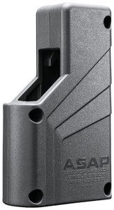 Butler Creek BCA1XSML ASAP Universal Mag Loader Single Stack Style Black Polymer Fits 9mm 45 ACP Caliber Pistols - BCA1XSML Butler Creek BCA1XSML ASAP Universal Mag Loader Single Stack Style Black Polymer Fits 9mm 45 ACP Caliber Pistols - BCA1XSML