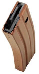DuraMag 3023007175CPD Speed  30rd 223 Rem300 Blackout5.56x45mm NATO for AR15 Bronze w Black Follower Detachable - 3023007175CPD