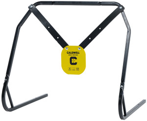 Caldwell 1140016 Gong  Target Stand  8 Yellow AR500 Steel Gong Hanging Includes XL Strap Hangers - 1140016 Caldwell 1140016 Gong  Target Stand  8 Yellow AR500 Steel Gong Hanging Includes XL Strap Hangers - 1140016