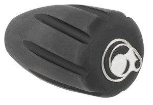 Christensen Arms 8100001900 Tactical Bolt Knob Black w White Logo Hardcoat Anodized Aluminum - 8100001900