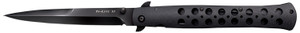 Cold Steel CS26C6AA TiLite  6 Folding Spear Point Plain Black wDLC Cooating S35VN SS Blade4.75 Black G10 Handle Includes Belt Clip - CS26C6AA