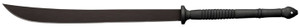 Cold Steel CS97THAMS Thai  22 Black Matte BakedOn Anti Rust 1055 Carbon Steel Blade Flat Oval Black wSteel Guards Polypropylene Handle 36.50 Long Includes Sheath - CS97THAMS