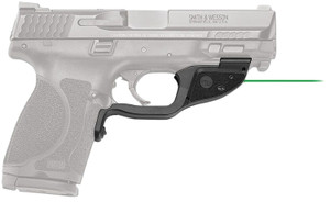 Crimson Trace 0174501 LG362G Green Laserguard  Black Smith  Wesson MP M2.0 Full SizeCompactSubcompact - 174501