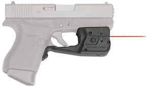 Crimson Trace 0152801 LL803 Laserguard Pro  Black Red Laser Glock 424343X48 - 152801