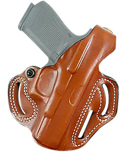 DeSantis Gunhide 001TA0XZ0 Thumb Break Scabbard OWB Tan Leather Belt Slide Fits Springfield Echelon Right Hand - 001TA0XZ0 DeSantis Gunhide 001TA0XZ0 Thumb Break Scabbard OWB Tan Leather Belt Slide Fits Springfield Echelon Right Hand - 001TA0XZ0