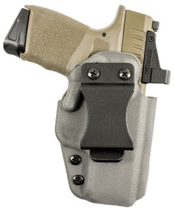 DeSantis Gunhide 220LA1LZ0 Mean Streak  IWB Pewter Gray Kydex Fits Glock 19452332 Belt Clip Mount Right Hand - 220LA1LZ0