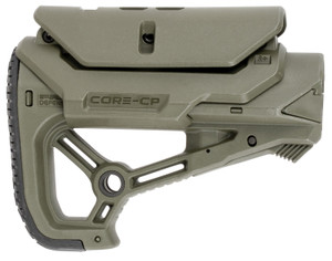 FAB Defense FXGLCORECPG GLCore CP Buttstock for AR15 M4 wAdjustable CheekRest OD Green Fiberglass Reinforced Polymer - FXGLCORECPG FAB Defense FXGLCORECPG GLCore CP Buttstock for AR15 M4 wAdjustable CheekRest OD Green Fiberglass Reinforced Polymer - FXGLCORECPG