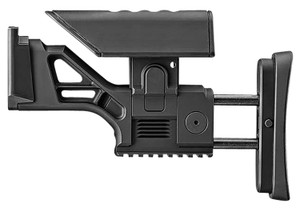 FN 20100566 SSR Rear Stock Assembly  Black Aluminum Fully Adjustable for FN SCAR 16S17S - 20100566 FN 20100566 SSR Rear Stock Assembly  Black Aluminum Fully Adjustable for FN SCAR 16S17S - 20100566