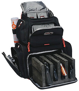 GPS Bags 1711BP Handgunner Backpack Black 1000D Nylon Holds 4 Handguns - 1711BP GPS Bags 1711BP Handgunner Backpack Black 1000D Nylon Holds 4 Handguns - 1711BP