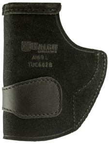 Galco TUC662B TuckNGo 2.0 IWB Black Leather UniClipStealth Clip Fits Springfield XDS Ambidextrous - TUC662B
