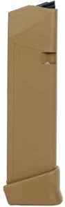Glock 47488 G1719  19rd 9mm Luger Coyote Tan Polymer - 47488