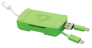 HME QMCR 4in1 Card Reader Green AndroidIOS - QMCR