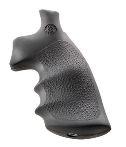 Hogue 19002 Conversion Monogrip Black Rubber with Finger Grooves for SW K L Frame with Round Butt - 19002 Hogue 19002 Conversion Monogrip Black Rubber with Finger Grooves for SW K L Frame with Round Butt - 19002
