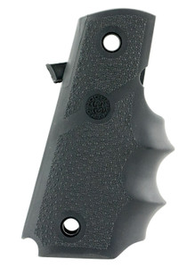 Hogue 14000 Rubber Grip Black Rubber with Finger Grooves for Para Ordnance P14 - 14000 Hogue 14000 Rubber Grip Black Rubber with Finger Grooves for Para Ordnance P14 - 14000