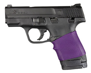 Hogue 18006 HandAll Jr. Grip Sleeve made of Rubber with Textured Purple Finish for Ruger LCP - 18006 Hogue 18006 HandAll Jr. Grip Sleeve made of Rubber with Textured Purple Finish for Ruger LCP - 18006