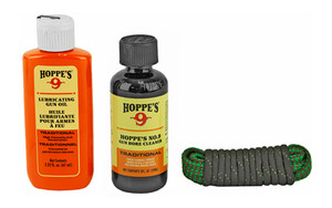 Hoppes 110556 123 Done Cleaning Kit 22 Cal 223 5.56mm Rifles Clam Package - 110556