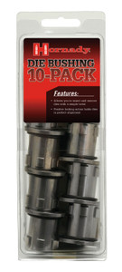 Hornady 044096 LockNLoad Die Bushing Metal Works With Hornady Lock N Load AP Press 10 Pack - 44096