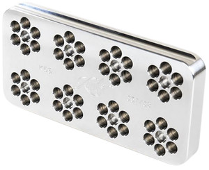 Kimber Mfg.inc 4100023 K6S 8 Position Loading Station Compatible w 38 Special357 Magnum Silver Aluminum - 4100023