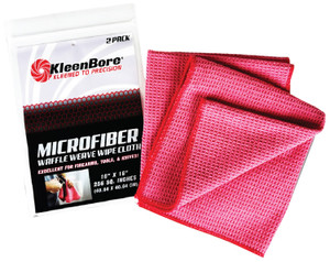 KleenBore MCR Microfiber Waffle Weave 16 x 16 2 Pack - MCR KleenBore MCR Microfiber Waffle Weave 16 x 16 2 Pack - MCR