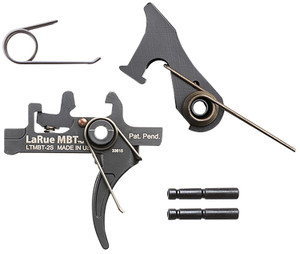 Larue Tactical LTMBT2S MBT2S  Black TwoStage Curved Fits AR10AR15 - LTMBT2S