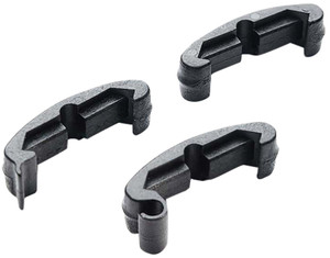 Larue Tactical LT708BLK IndexClips Rail Covers Low Profile Black Polymer Fits AR15 1913 Picatinny Rail Mount - LT708BLK