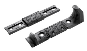 Magpul MAG608BLK Hand Stop Kit MLOK ARPlatform Compatible w MLOK Black Polymer - MAG608BLK