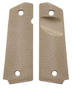 Magpul MAG544FDE MOE Grip Panels Aggressive TSP Texture Flat Dark Earth Polymer for 1911 Full Size - MAG544FDE