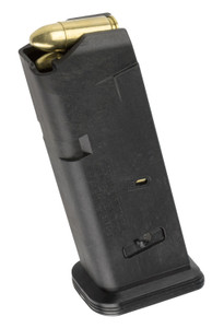Magpul MAG907BLK PMAG GL9 10rd 9mm Luger Compatible wGlock 19 Black Polymer - MAG907BLK