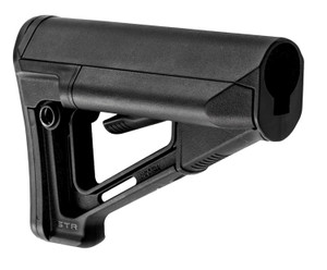 Magpul MAG470BLK STR Carbine Stock Black Synthetic for AR15 M16 M4 with MilSpec Tube Tube Not Included - MAG470BLK
