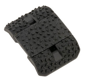 Magpul MAG1365BLK Rail Covers Type 2 Half Slot for MLOK Black Aggressive Textured Polymer - MAG1365BLK