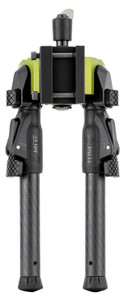Mdt Sporting Goods Inc 105561GRN GRNDPOD  GreenBlack 4.509 Carbon FiberAluminum Adj. Throw Lever 4 Leg Postitions Fits ARCA Rail  RRS Dovetail - 105561GRN