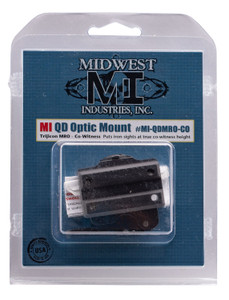 Midwest Industries MIQDMROCO Trijicon MRO QD Mount  Black Hardcoat Anodized - MIQDMROCO