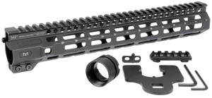 Midwest Industries MICRM12625 MSeries  Aluminum Black Hardcoat Anodized AR Platform 12.62 - MICRM12625