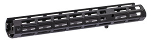 Midwest Industries MIMARMR Handguard  made of Aluminum with Black Anodized Finish  13.63 OAL for Marlin - MIMARMR