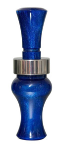 Echo Calls 79014 Meat Hanger  Double Reed Mallard Sounds Attracts Ducks Blue Pearl Acrylic - 79014
