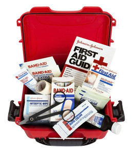 Nanuk 904S000RDPA0FSA01 First Aid Case  Waterproof Red NK7 Resin - 904S000RDPA0FSA01