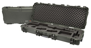 Nanuk 990AR06 990 AR15 Case Waterproof Olive Resin w Foam Padding for ARPlatform - 990AR06