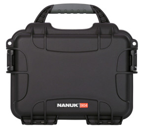 Nanuk 9041001 904  Waterproof Black Resin with Foam Padding  Airline Approved 8.40 L x 6 W x 3.70 H Interior Dimensions - 9041001