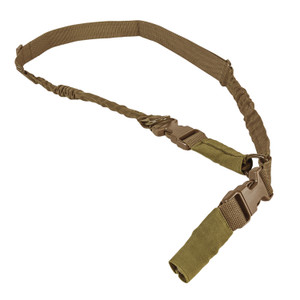 NcStar AARS21PT VISM Sling 1.25 5572 Adjustable Bungee Tan Nylon Strap wElastic ShockCord  2or1 Point Sling - AARS21PT NcStar AARS21PT VISM Sling 1.25 5572 Adjustable Bungee Tan Nylon Strap wElastic ShockCord  2or1 Point Sling - AARS21PT