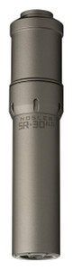 Nosler 90622 SR30ALTI  30 Cal 1.74 Gray Finish Made of Aluminum Titanium with 58 24 tpi Thread Pattern - 90622