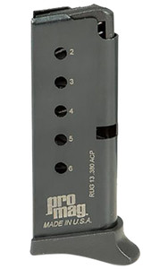 ProMag RUG13 Ruger LCP  6rd 380 ACP Blued Steel - RUG13